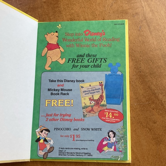 BOGO Disney's Winnie the Pooh And Tigger Too 1975 Book - Picture 7 of 11